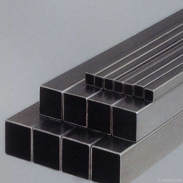 Factory black coated Square Steel tube metal pipe