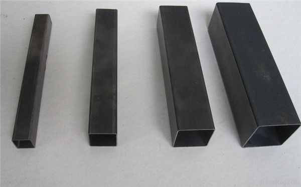 Factory black coated Square Steel tube metal pipe