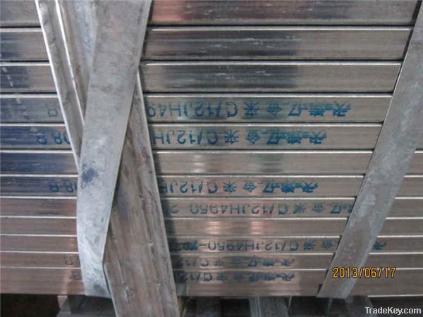 galvanized Square Pipe/Tube/welded rectangular steel metal pipe