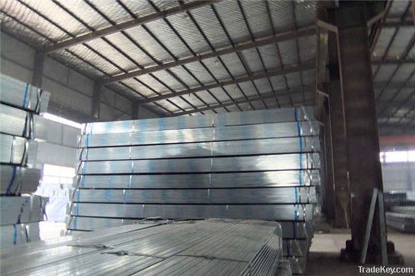 galvanized Square Pipe/Tube/welded rectangular steel metal pipe