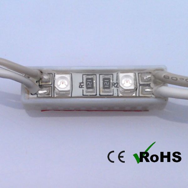 2014 Hot waterproof SMD 2 points outdoor IP67 materials for channel letters small 3528 led module lighting