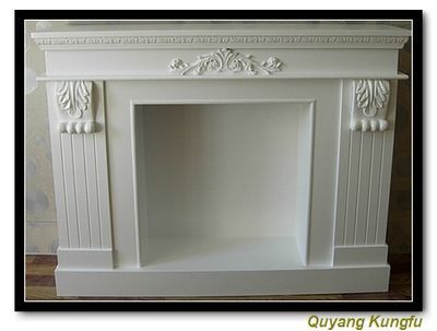 White Marble Fireplace Surrounds