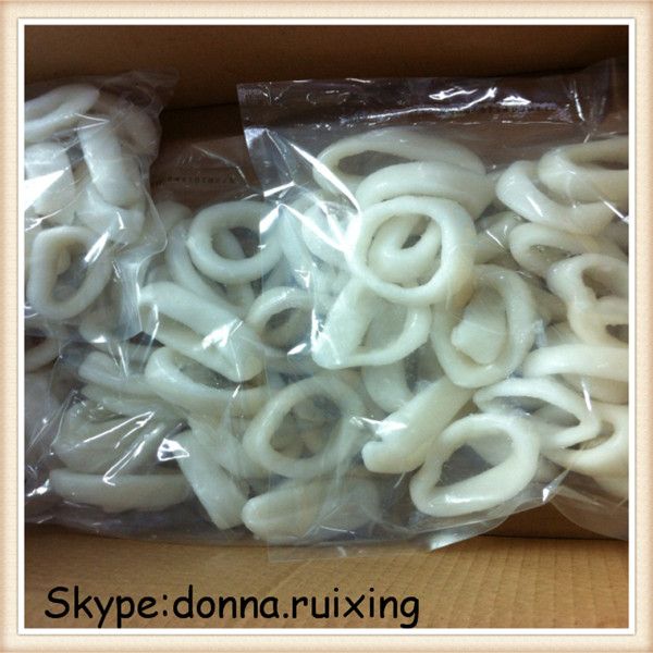 Frozen squid rings