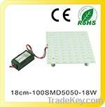 220V 240V Square 15W 18W 22W SMD LED Ceiling Lamps Led Lights Board