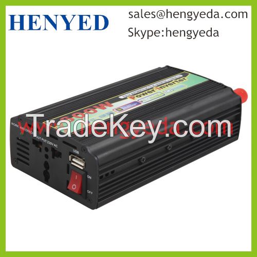 600w car power inverter with USB plug (HYD-600WMU)