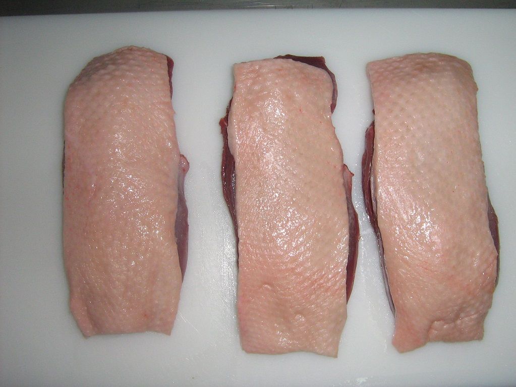 Frozen goose meat