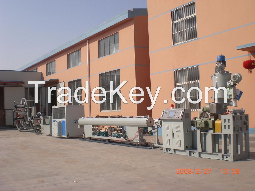 HDPE pipe extruder machine/production line