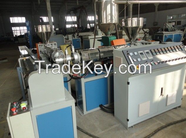 PE carbon spiral reinforced pipe extrusion line/Prestressed corrugated pipe production line