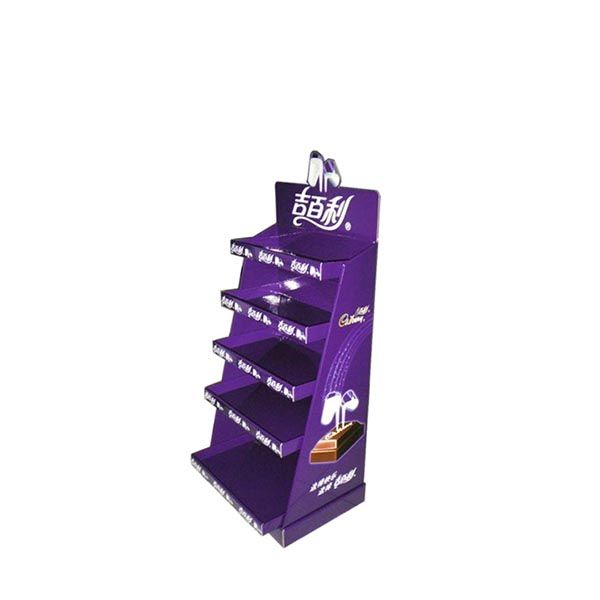 Cardboard Display Stand for Chocolate display 