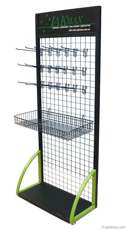 Basket Hanging Shop Wire Display Rack Exhibition Stand