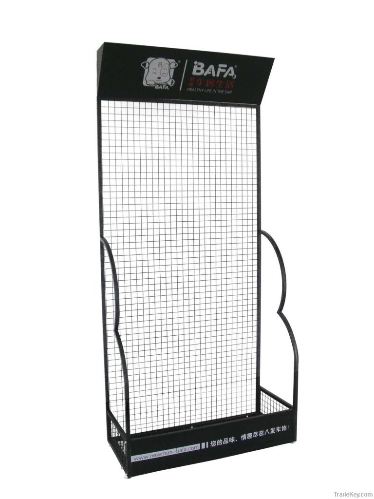Basket Hanging Shop Wire Display Rack Exhibition Stand