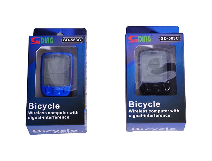 New arrive Sunding waterproof wireless bicycle computers with smart back light at cheap price