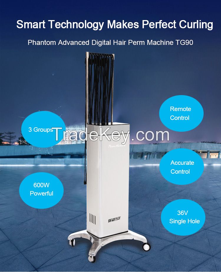 Digital Hair Perm Machine, Salon Machine, Advanced Version, Silver Color