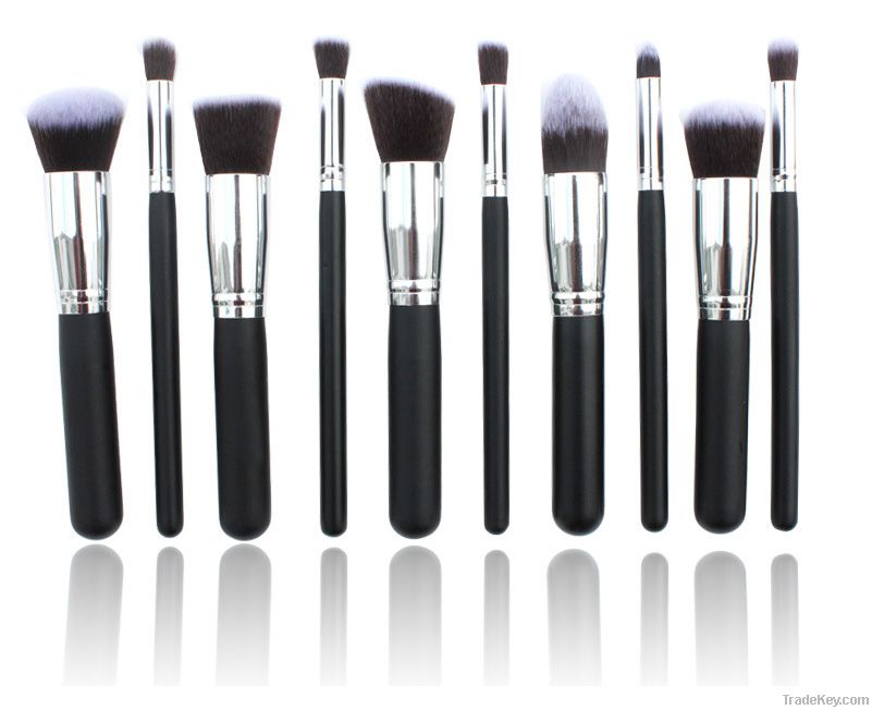 10 Pieces Makeup Brush Set