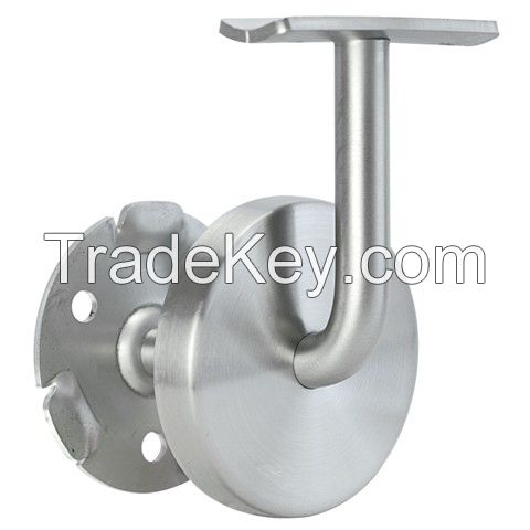 stainless steel inxo v2a handrail support for railing stair