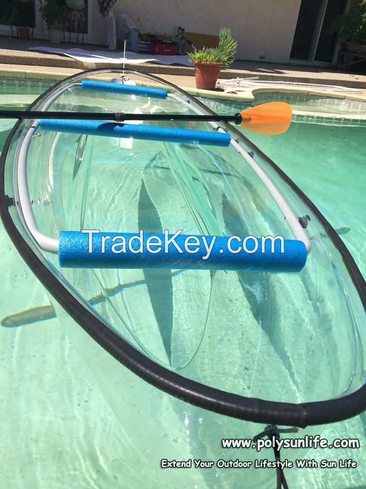 ISO Certificate transparent canoes bring you more fun