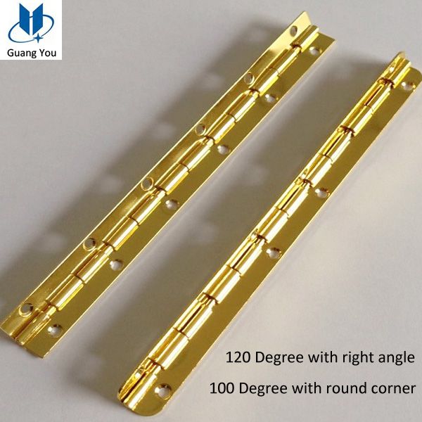 6'' Gold hinges Steel hinges Decorative box hinges