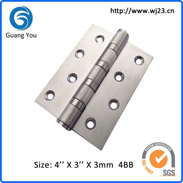 Stainless steel ball bearing door hinges with 4BB