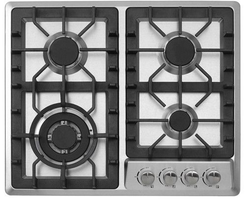 built-in gas hob with SS