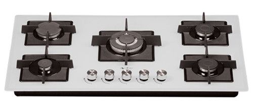 gas hob with glass top