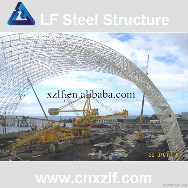 Prefabricated steel building -space frame structures