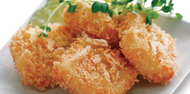 Breaded Pangasius cube