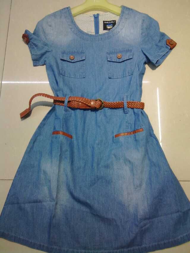 every day jean dresses for kid girl