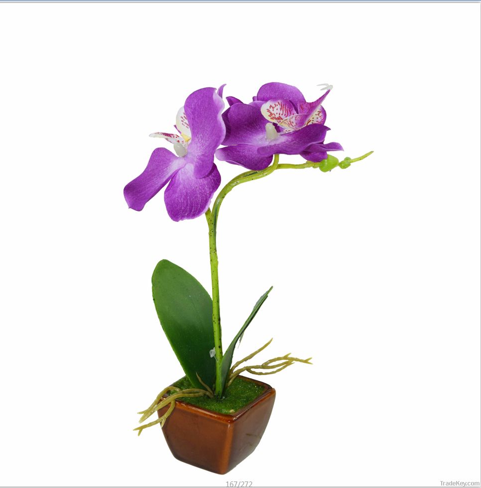Artificial Flower  orchid bonsai , home decotation