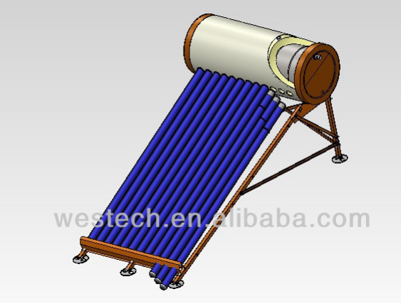 WesTech Compact non-pressurized solar water heater system