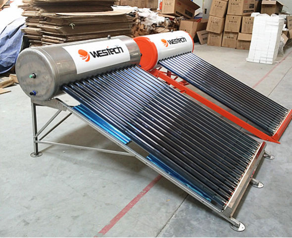WesTech Compact non-pressurized solar water heater system