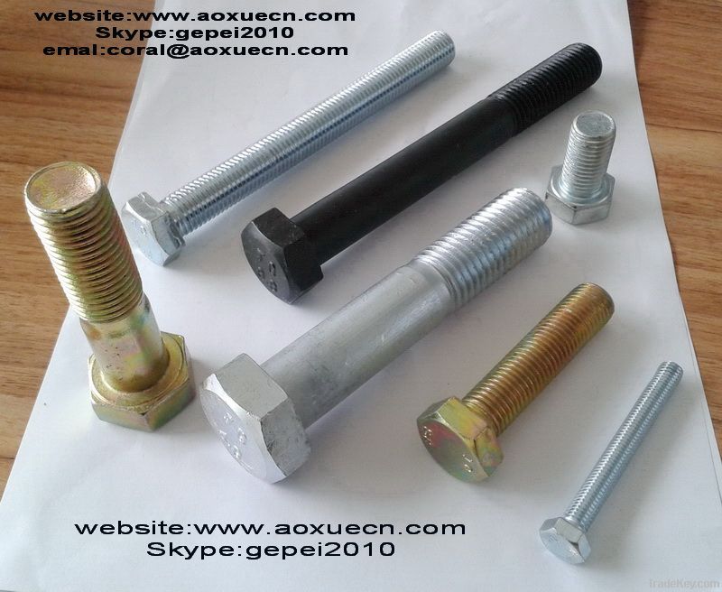 Hot sale fastener bolts and nuts, hardware eye bolt, U bolt, hex bolt