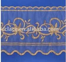 fashion rose lace fabric for garment dress #9999 width150cm 