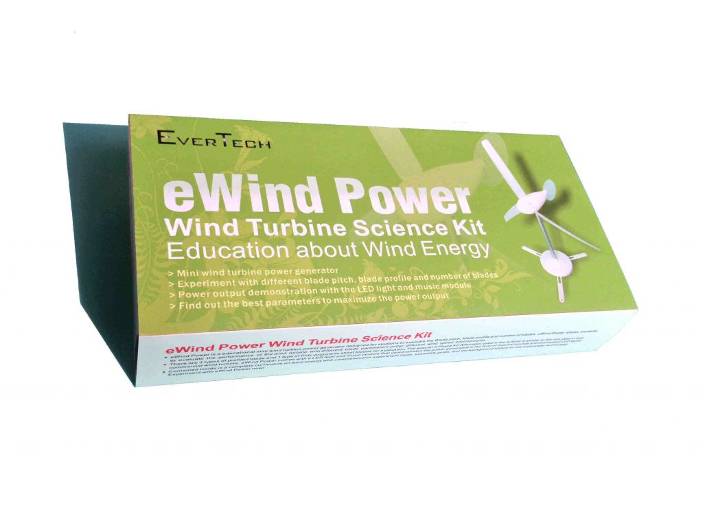 eWind Power Science Experiment Wind Kit Educational Wind Turbine