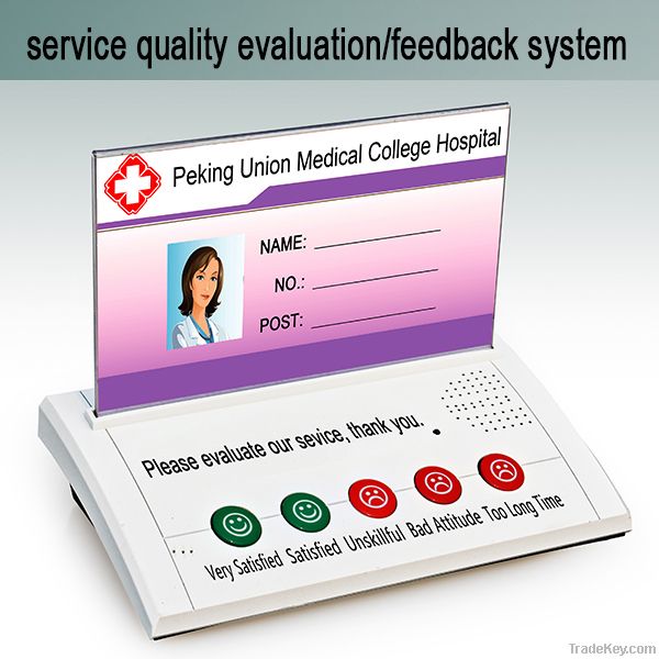 customer feedback and rating system device