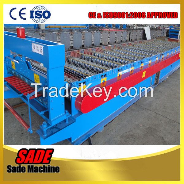 Single Layer Roof Wall Roll Forming Machine