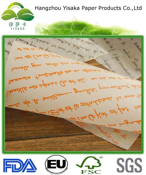 factory supply greaseproof paper