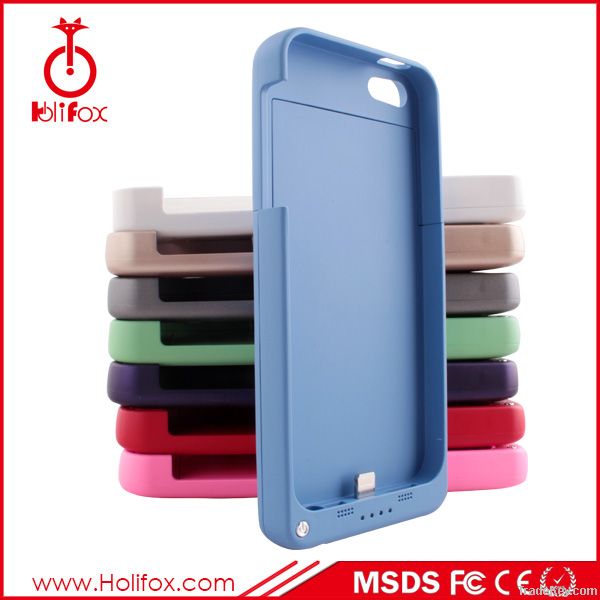 External power bank rechargeable battery charger case for iPhone 5 5S