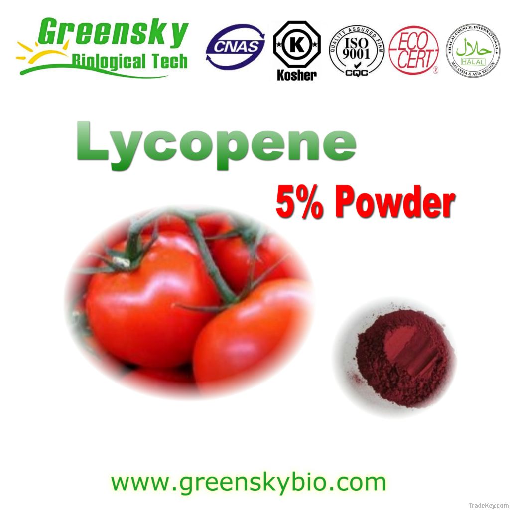Natural Tomato Extract, Lycopene5% 6% 10% HPLC oleoresin