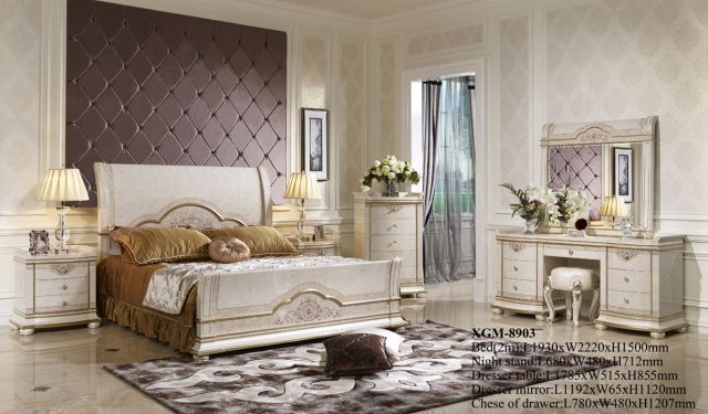 antique latest design furniture for bedroom 