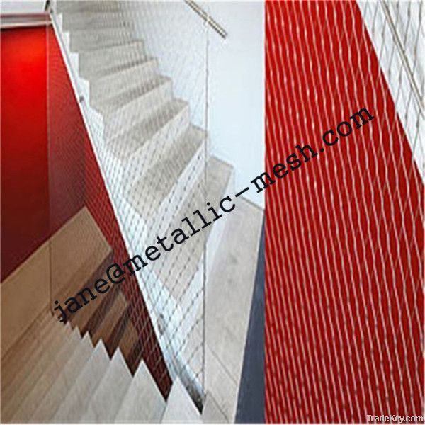 China Factory stainless steel stair railing net
