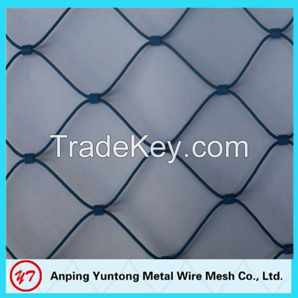 Flexible hand weave stainless steel animal netting mesh