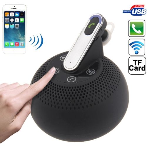 USB Multi-functional Touch Button 3 in 1 (Stereo Bluetooth Speaker + Power Bank + Bluetooth Earphone) with Telephone Answering Function, Support TF Card (G900)