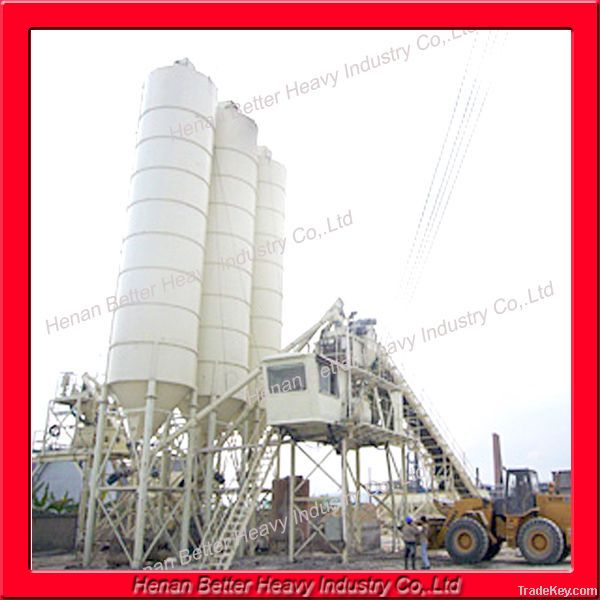 Better HZS60 concrete mixer plant