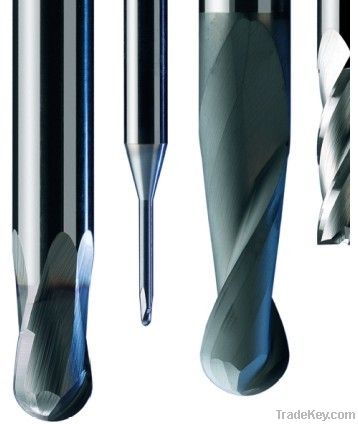 Ball nose end mill, 2/4 flutes