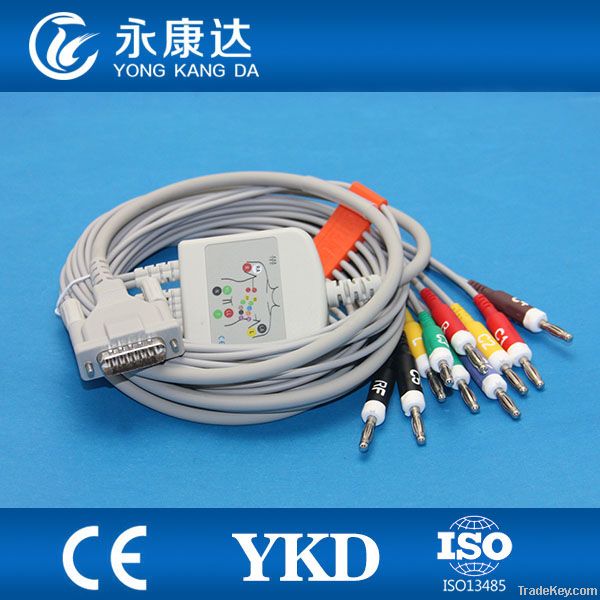 Schiller Bionet EKG Cable with Leadwires, Manufacturer