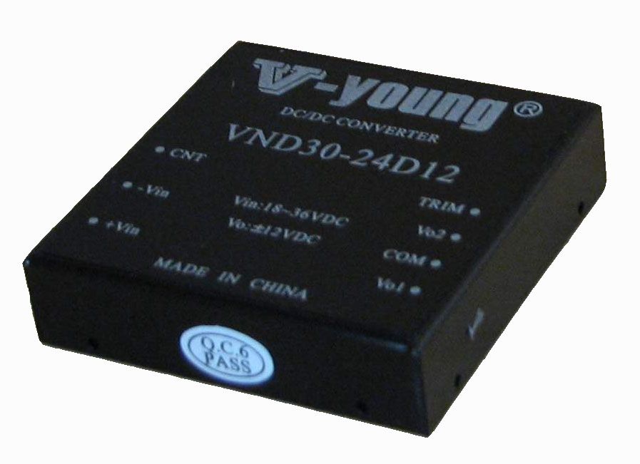 DC/DC converter module with CE certification