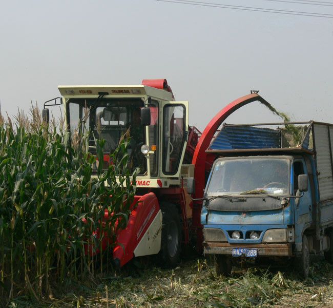 new model corn harvester machine with high qulity