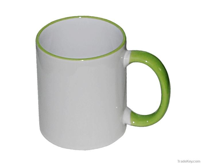 white mug