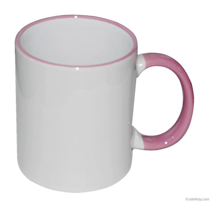 white mug