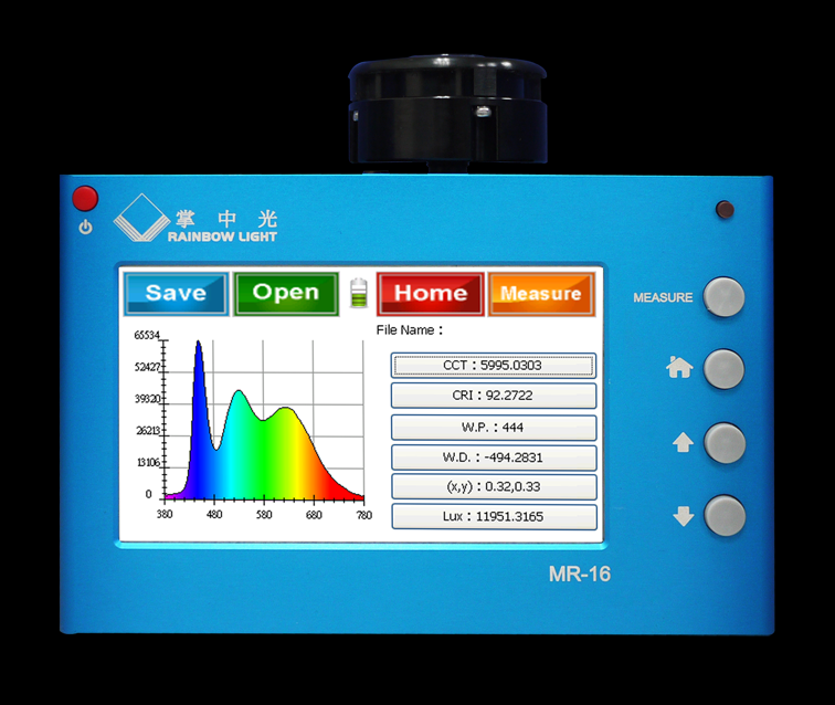 Rainbow Light Portable Spectrometer With Display